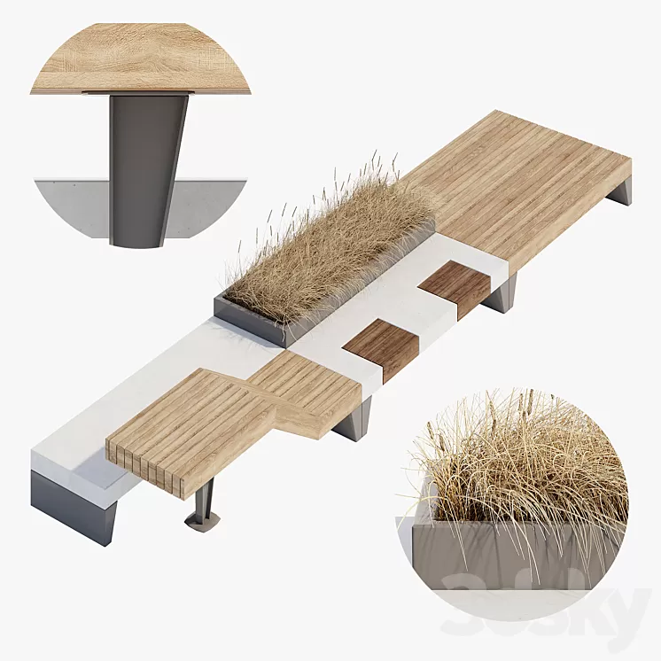 Isola urbana one 3D Model