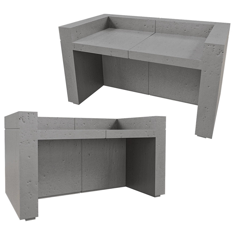Isomi – Desk Lintel 3D Model Isomi – Desk Lintel 3D Model