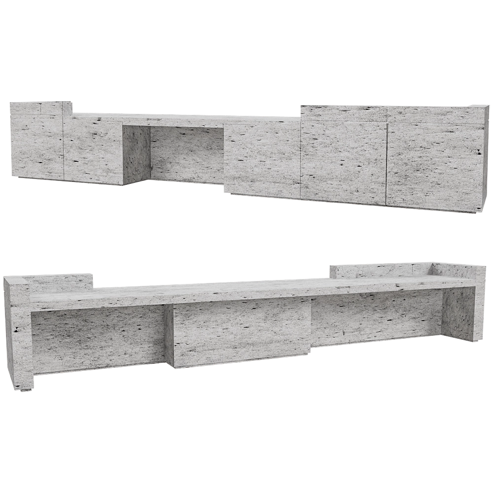 Isomi – Desk Lintel 3D Model Isomi – Desk Lintel 3D Model