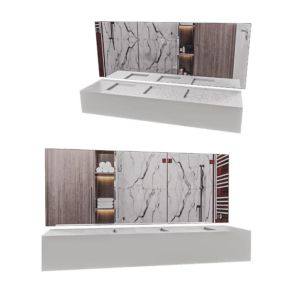 Isomi – Sink system Frame 3D Model