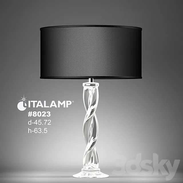 Italamp 8023 3DModel Italamp 8023 3DModel