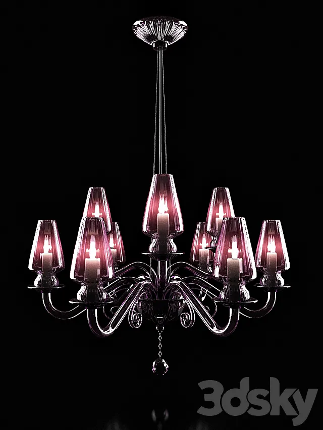Italamp Chandelier Rigel 3D Model Italamp Chandelier Rigel 3D Model