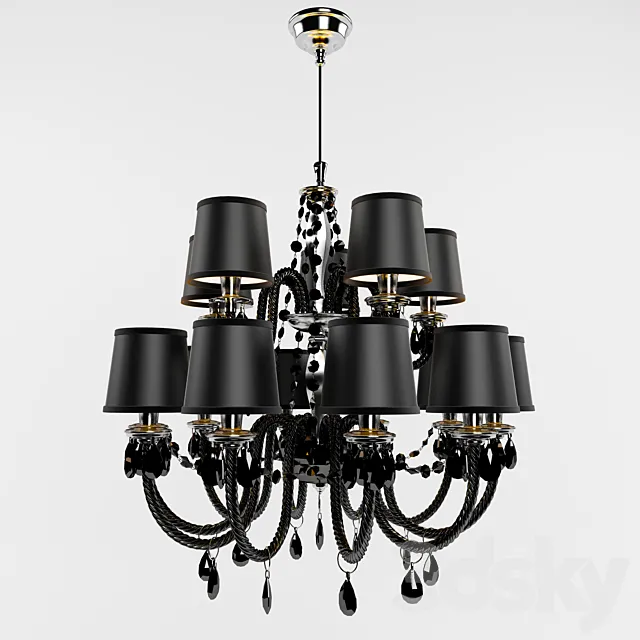 Italamp Lenoir 445_10 +5 3D Model Italamp Lenoir 445_10 +5 3D Model