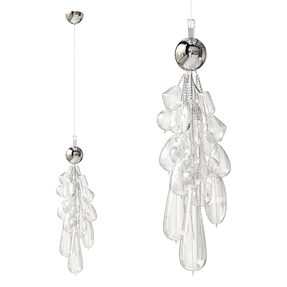 Italamp – Pendant lamp Flut 478/3 3D Model