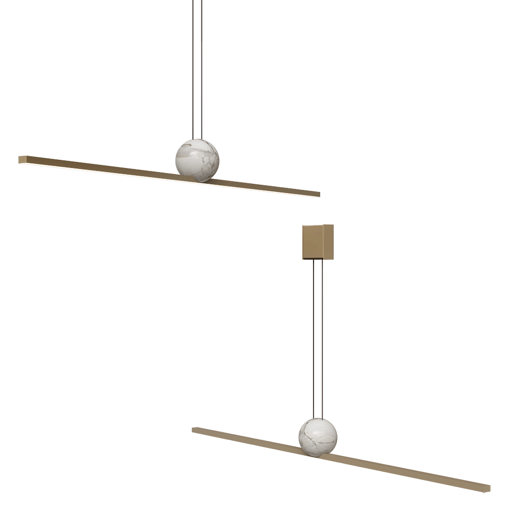 Italamp – Pendant lamp Regolo 160 3D Model Italamp – Pendant lamp Regolo 160 3D Model