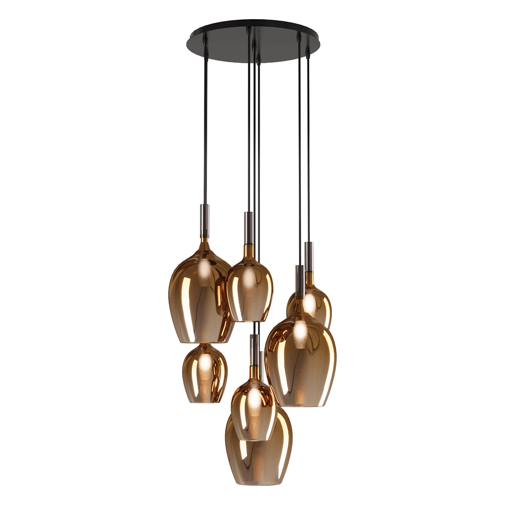 Italamp – Pendant lamp Rose 3050 SG7 3D Model