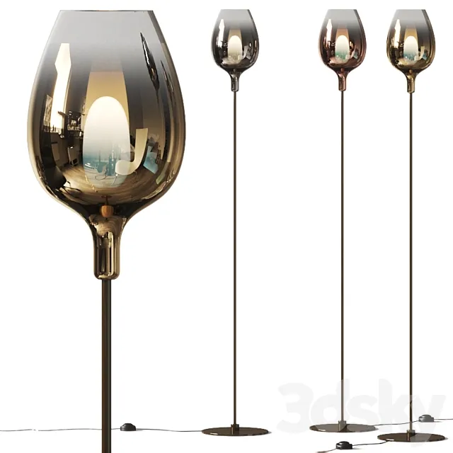 Italamp Rose Floor Lamp 3DModel
