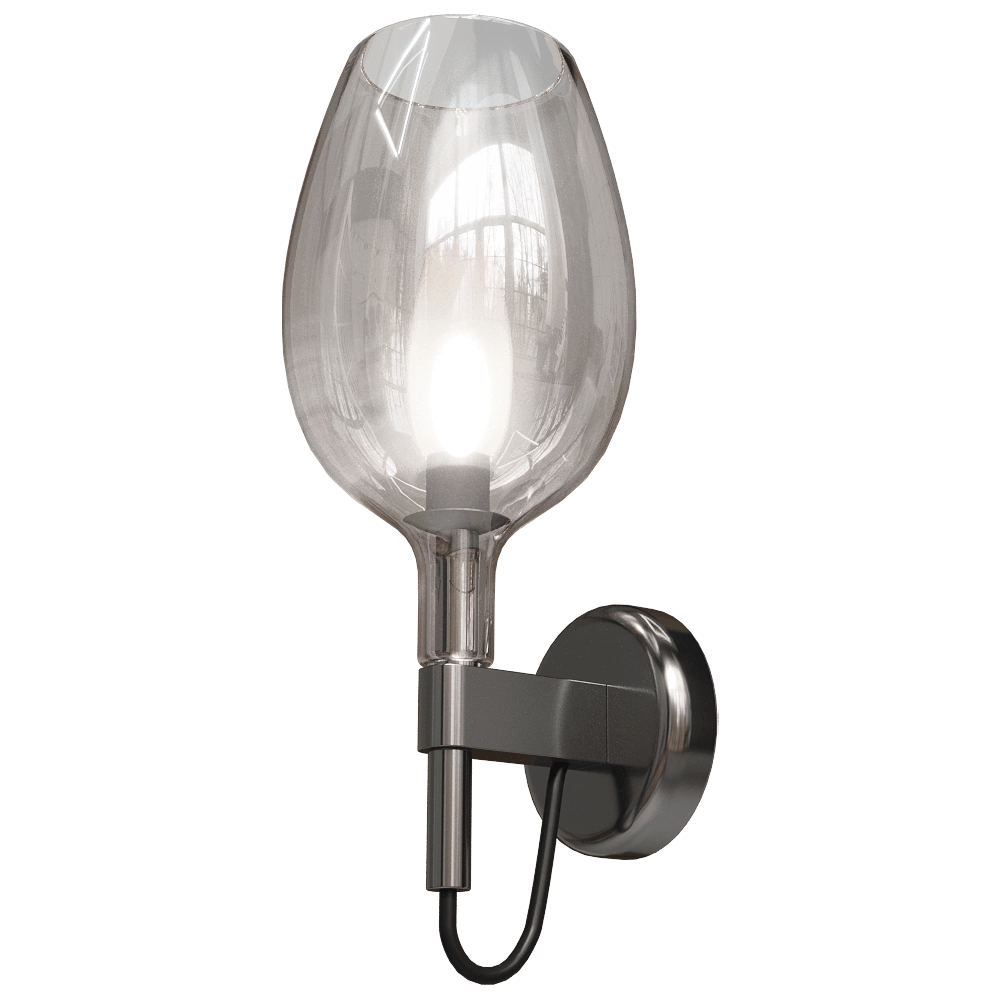 Italamp – Wall lamp Rose 3050 AP1 3D Model Italamp – Wall lamp Rose 3050 AP1 3D Model