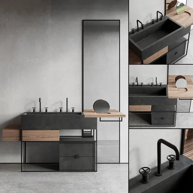 Italgraniti ACQUA A Set 2 3D Model