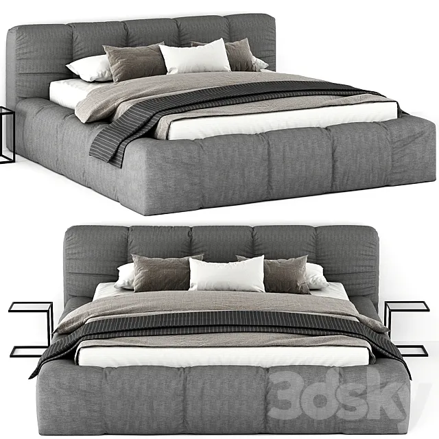 Italia bed 01 3DModel Italia bed 01 3DModel