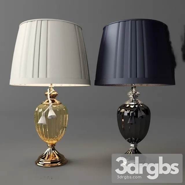 Italia Nervi Table Lamp 3D Model Download