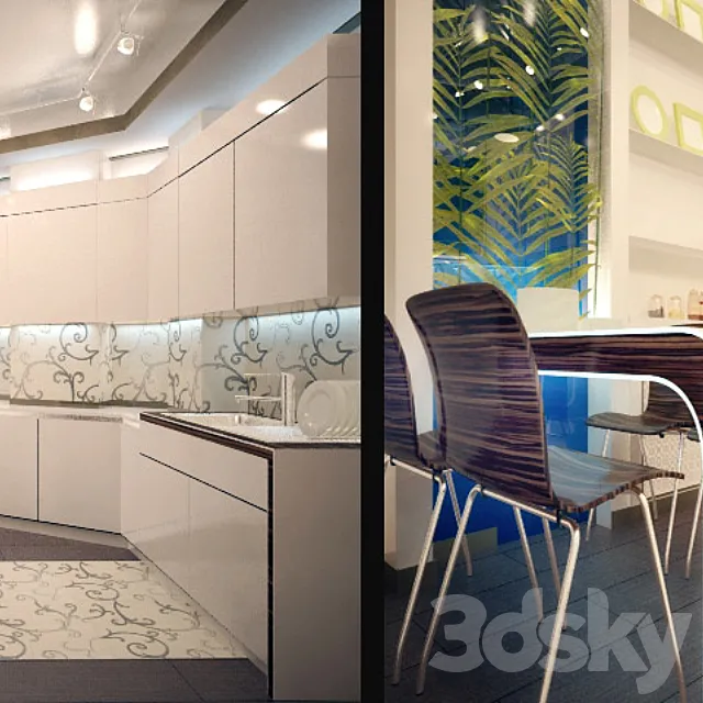 Italian cuisine 3D Model