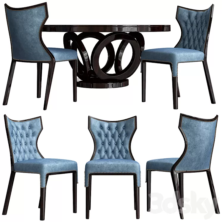 Italian Dining Comp 5 Francesco Molon 3D Model