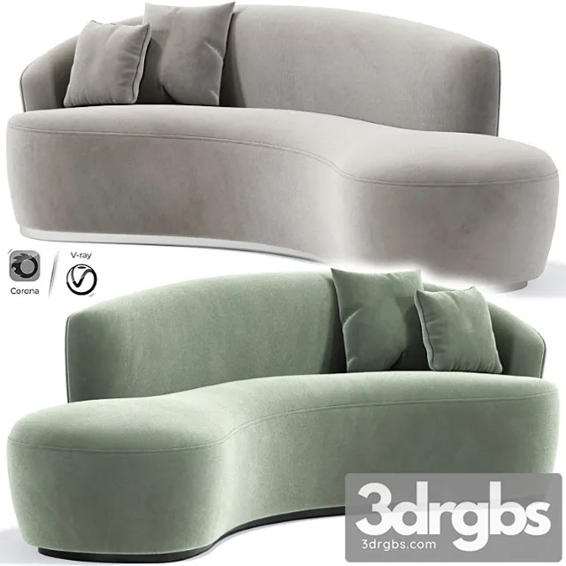 Italian inspired modern curved sofa Italian inspired modern curved sofa