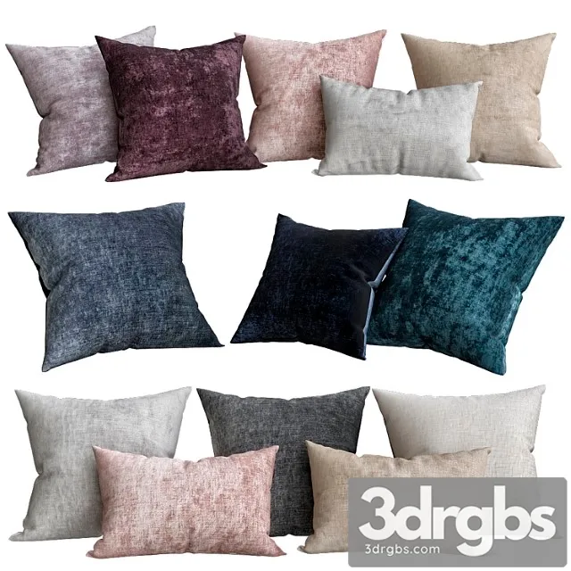 Italian lustrous velvet pillow cover – lumbar 3D Model Download Italian lustrous velvet pillow cover – lumbar 3D Model Download
