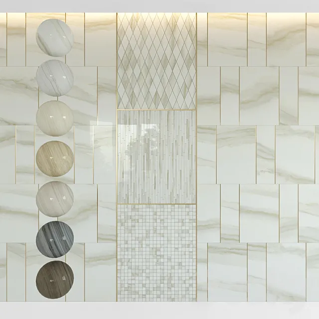 Italon Charme Advance Decor set1 3DModel