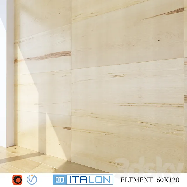 ITALON ELEMENT WOOD 60×120 3DModel ITALON ELEMENT WOOD 60×120 3DModel