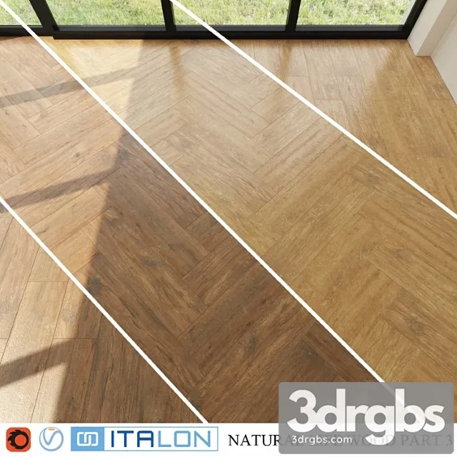 Italon natural life wood 225×90 part 3 3D Model Download