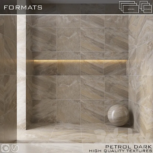 ITALON PETROL DARK 3D Model ITALON PETROL DARK 3D Model