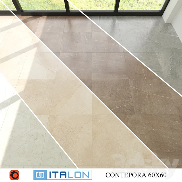 ITALON_CONTEMPORA 60×60 3DModel ITALON_CONTEMPORA 60×60 3DModel