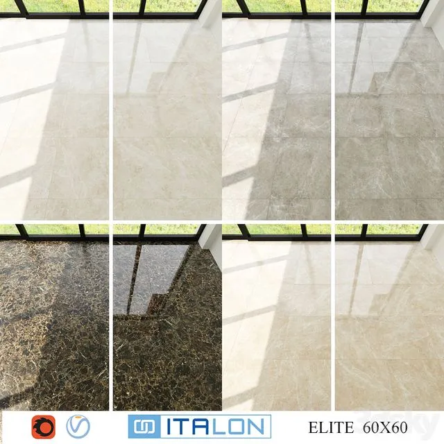 ITALON_ELITE 60х60 3D Model ITALON_ELITE 60х60 3D Model