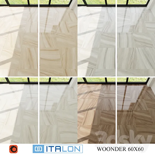 ITALON_WONDER 60×60 3D Model ITALON_WONDER 60×60 3D Model