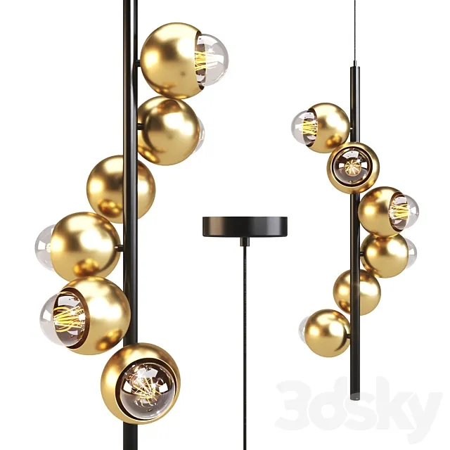 Italux: Pendant Lamp – Malmo 3DModel