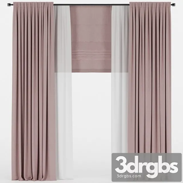 Itoras with tulle and roman. 3D Model Download