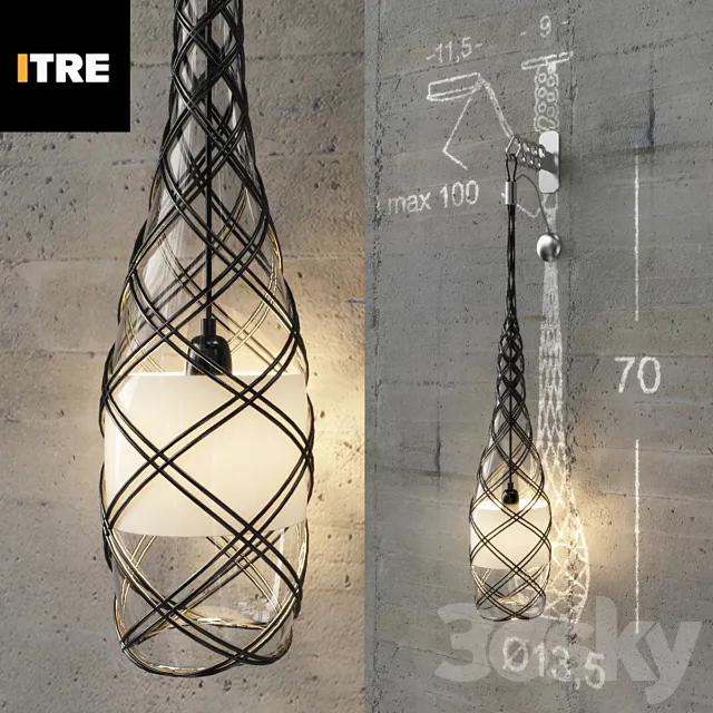 Itre Marc Sadler 3D Model Itre Marc Sadler 3D Model