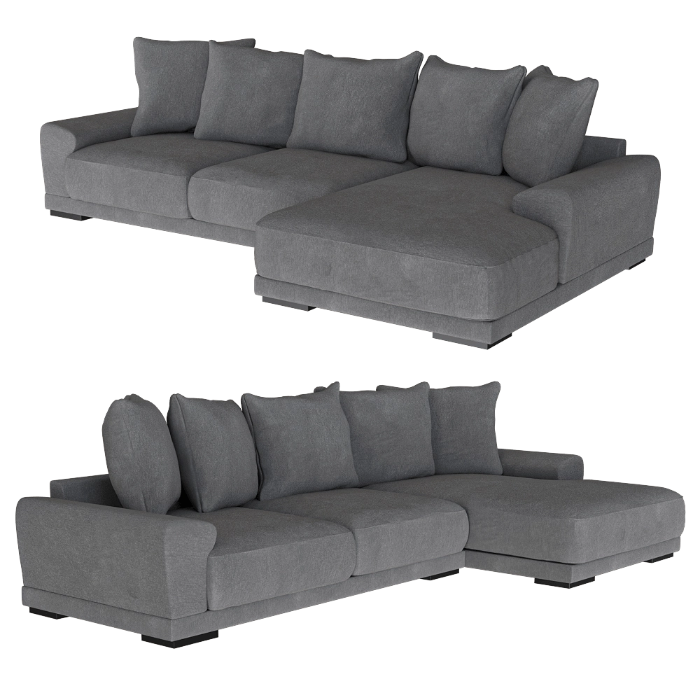 Ivasa – Sofa HOR corner triple 3D Model Ivasa – Sofa HOR corner triple 3D Model