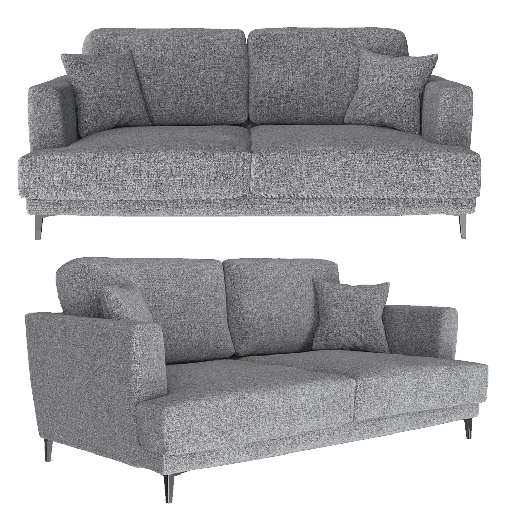 Ivasa – Sofa TAIGA straight double 3D Model Ivasa – Sofa TAIGA straight double 3D Model