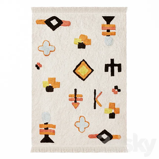 Ivica carpet 3D Model Ivica carpet 3D Model