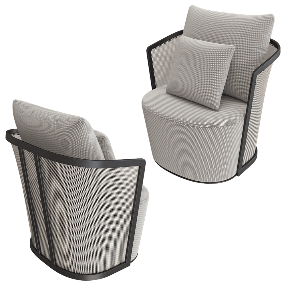 IVINI – Armchair Bolero 91229 3D Model