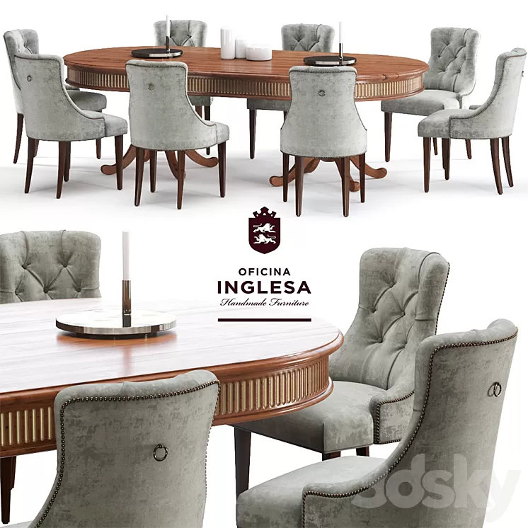 Ivis Capitoné & Beaumont by Oficina Inglesa 3D Model