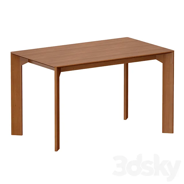 Ivy 50 “Dining Table (Crate and Barrel) 3D Model