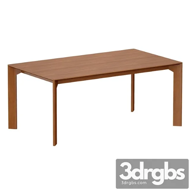 Ivy rectangle wood dining table (crate and barrel) Ivy rectangle wood dining table (crate and barrel)