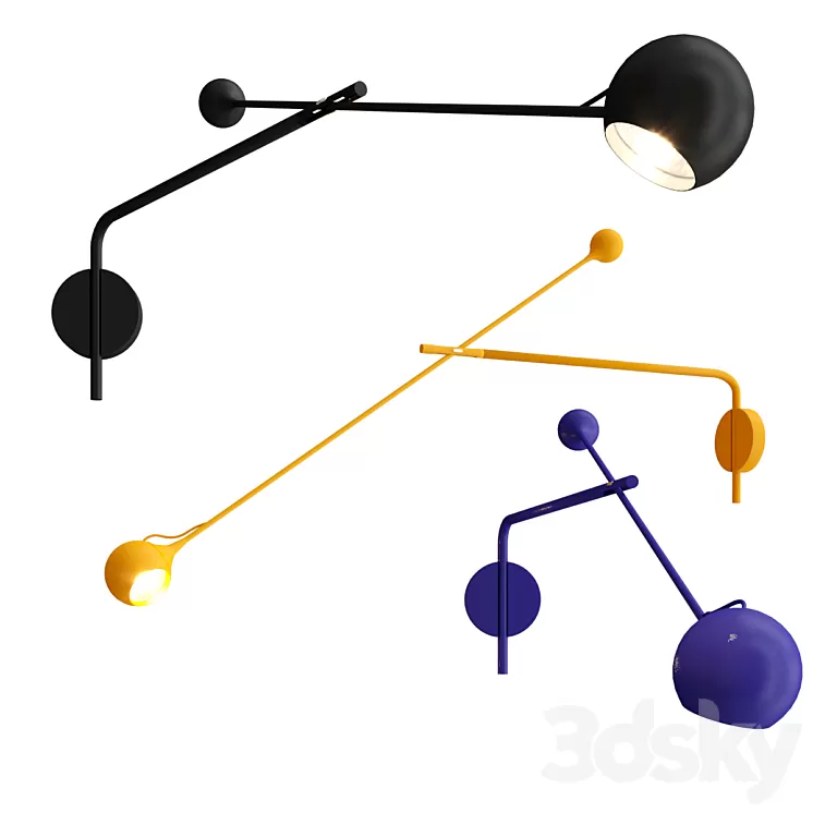 IXA By Artemide 3D Model Free Download