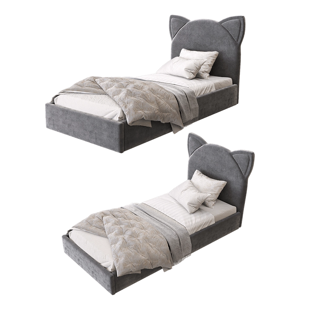 Izzikids – Bed Kitty 3D Model