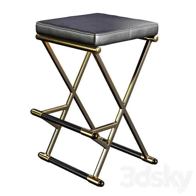 J.Alexander Olivier Barstool 3DModel