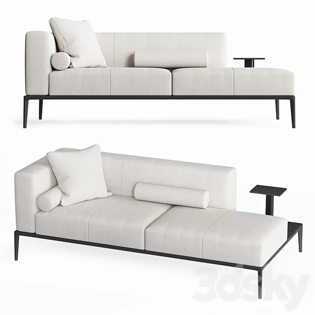 Jaan Living sofa by Walter Knoll 3DModel Jaan Living sofa by Walter Knoll 3DModel