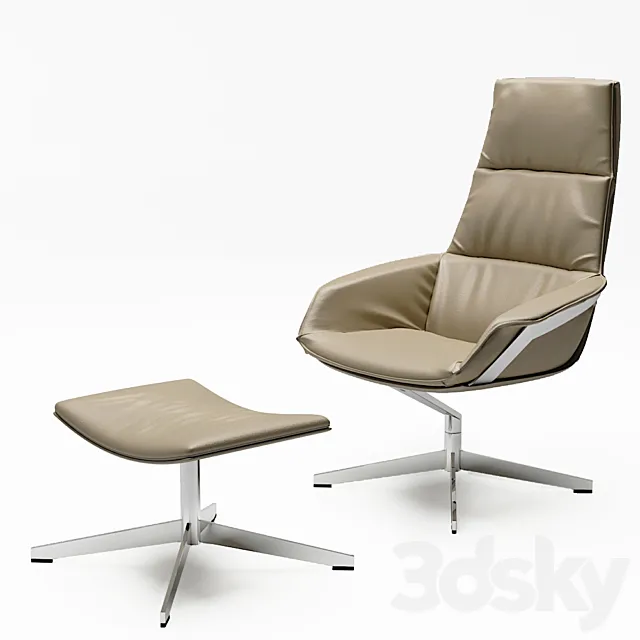 Jab Bond Chair 3D Model Jab Bond Chair 3D Model