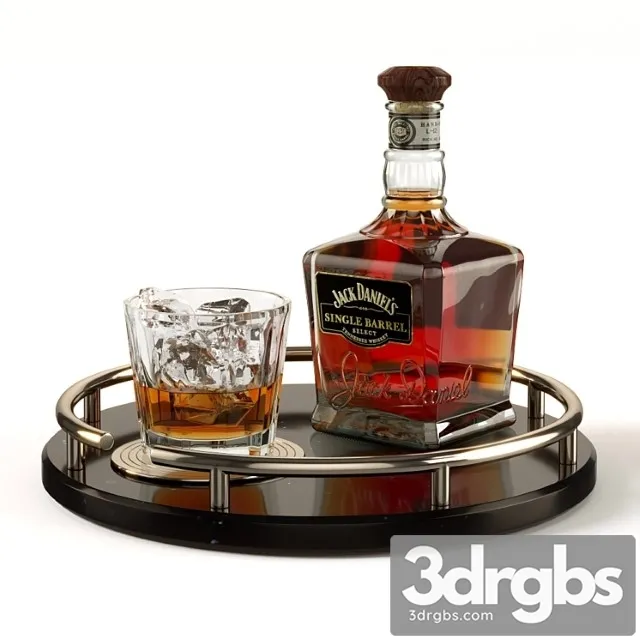 Jack daniel& 3D Model Download