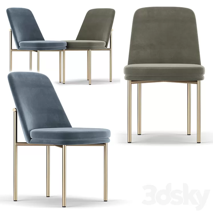 Jack metal frame dining chair hotsell