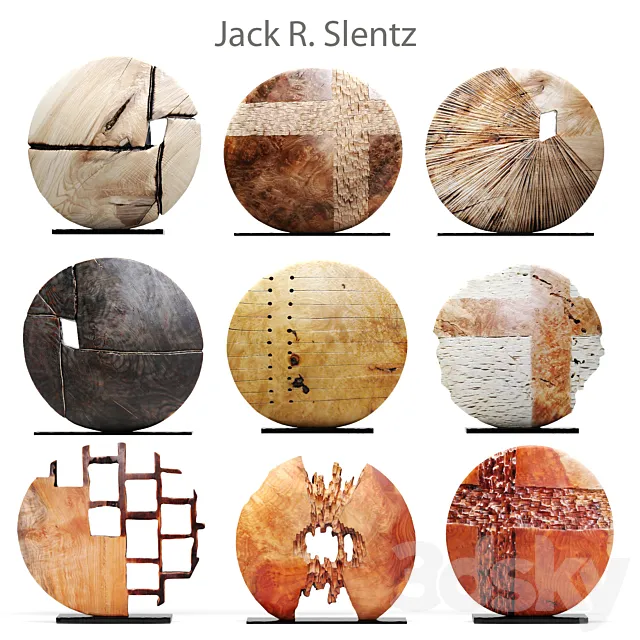 Jack Slentz. decor. sculpture. woodcarving. figurine 3DModel Jack Slentz. decor. sculpture. woodcarving. figurine 3DModel