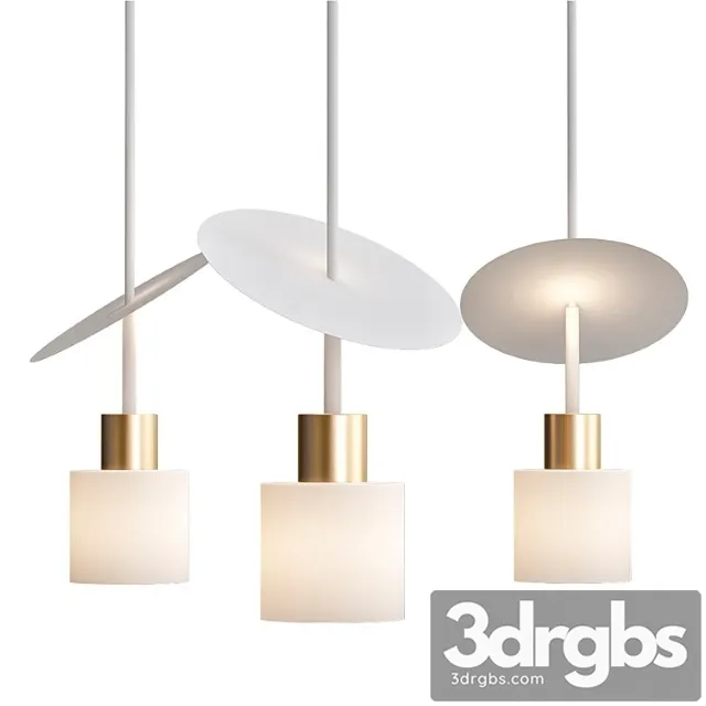 Jacksons Three Ceiling Lamps 5 3D Model Download