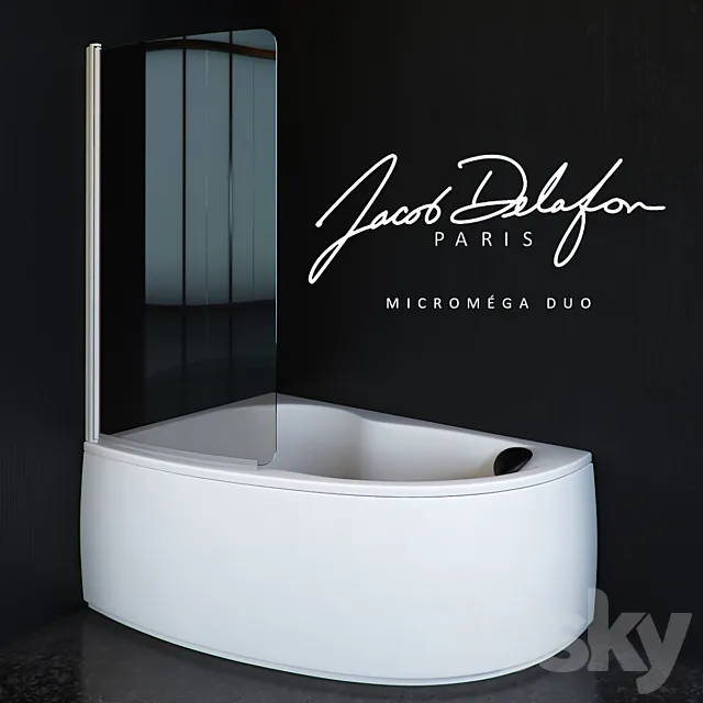 Jacob Delafon Micro Mega Duo 3D Model