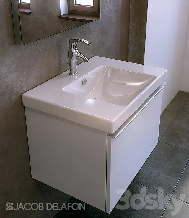 Jacob Delafon Odeon Up 3DModel Jacob Delafon Odeon Up 3DModel