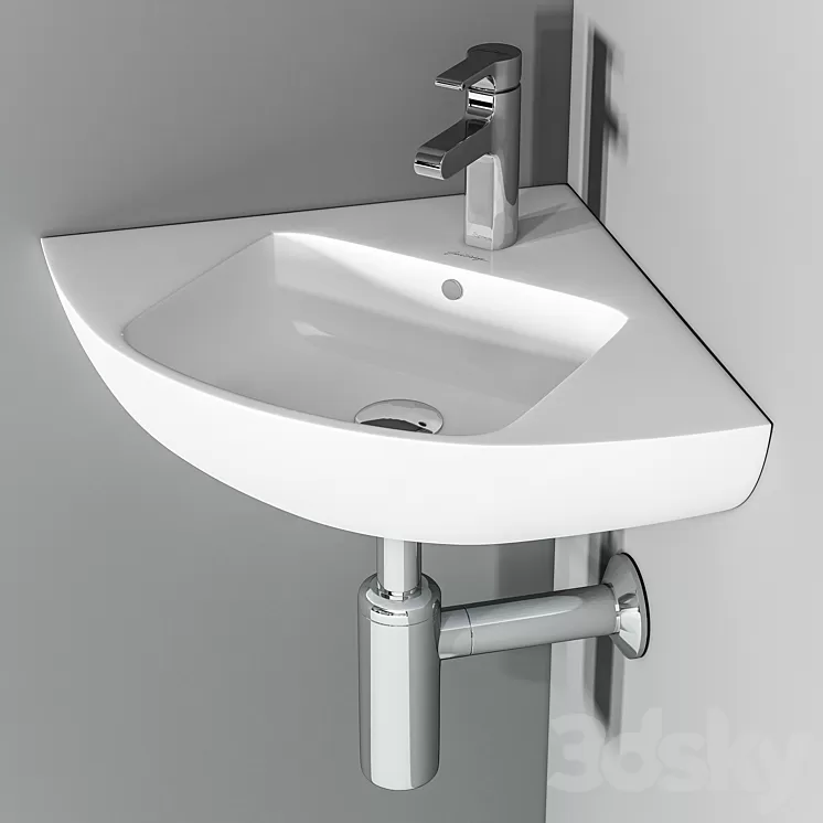 Jacob Delafon Odeon Up and Singulier sink 3D Model