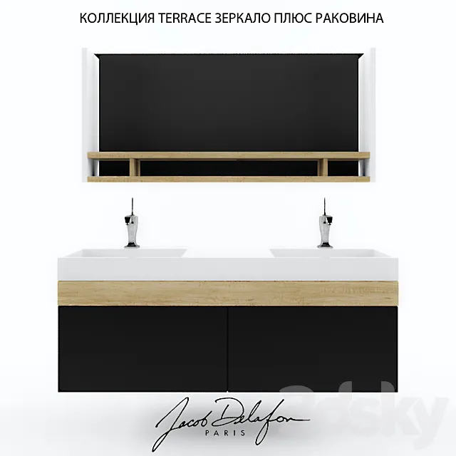 Jacob Delafon Terrace 3D Model Jacob Delafon Terrace 3D Model