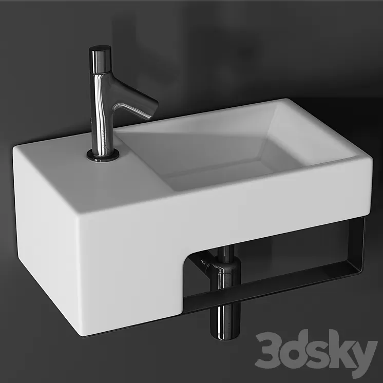 Jacob Delafon Terrace & Talan sink 3D Model